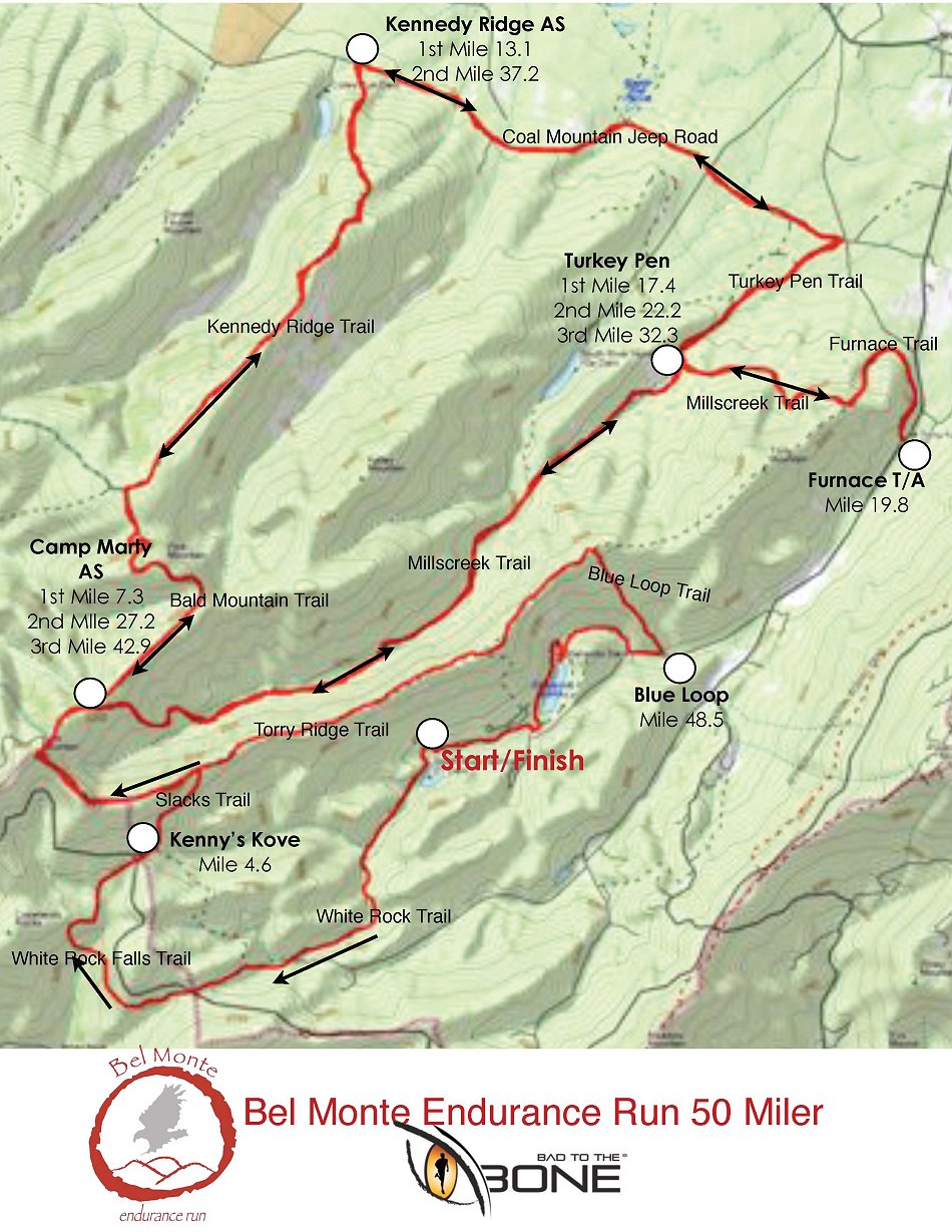Bel Monte Map